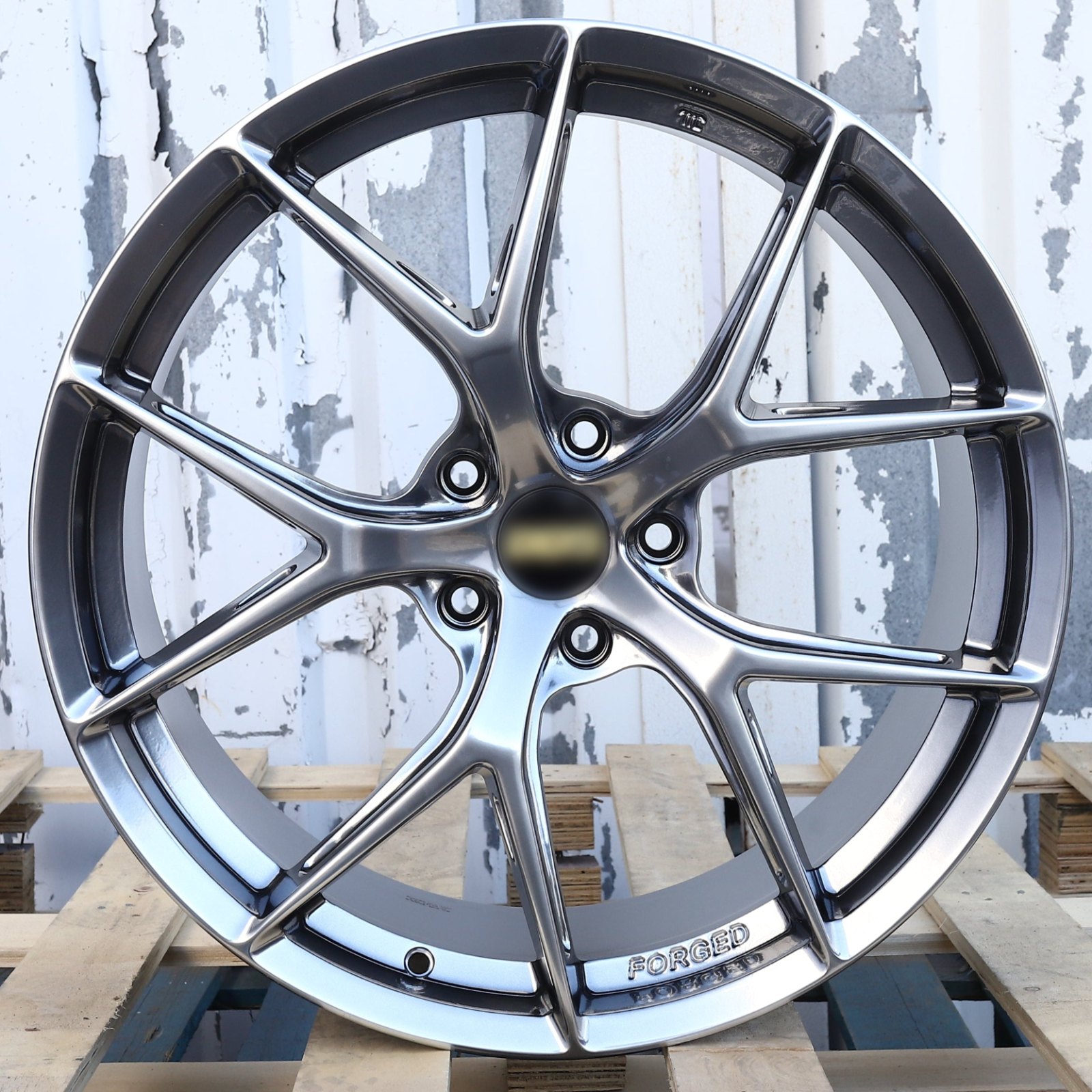 BTS-1 | BBS FI-R EVO Style Wheels | Hyper Black — photo 1