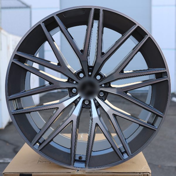 MB25 | AMG Style Wheels | Grey Machined Face
