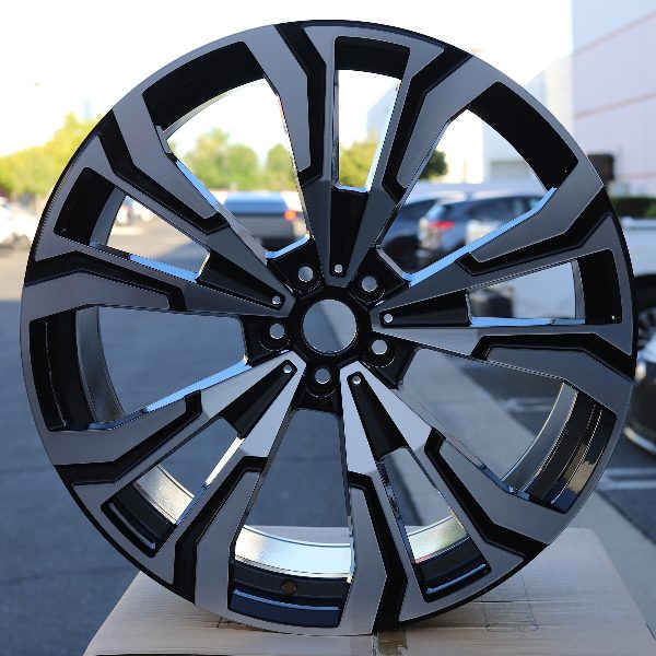 MS17 | 914M Style Wheels Fits BMW | Black Machined Face
