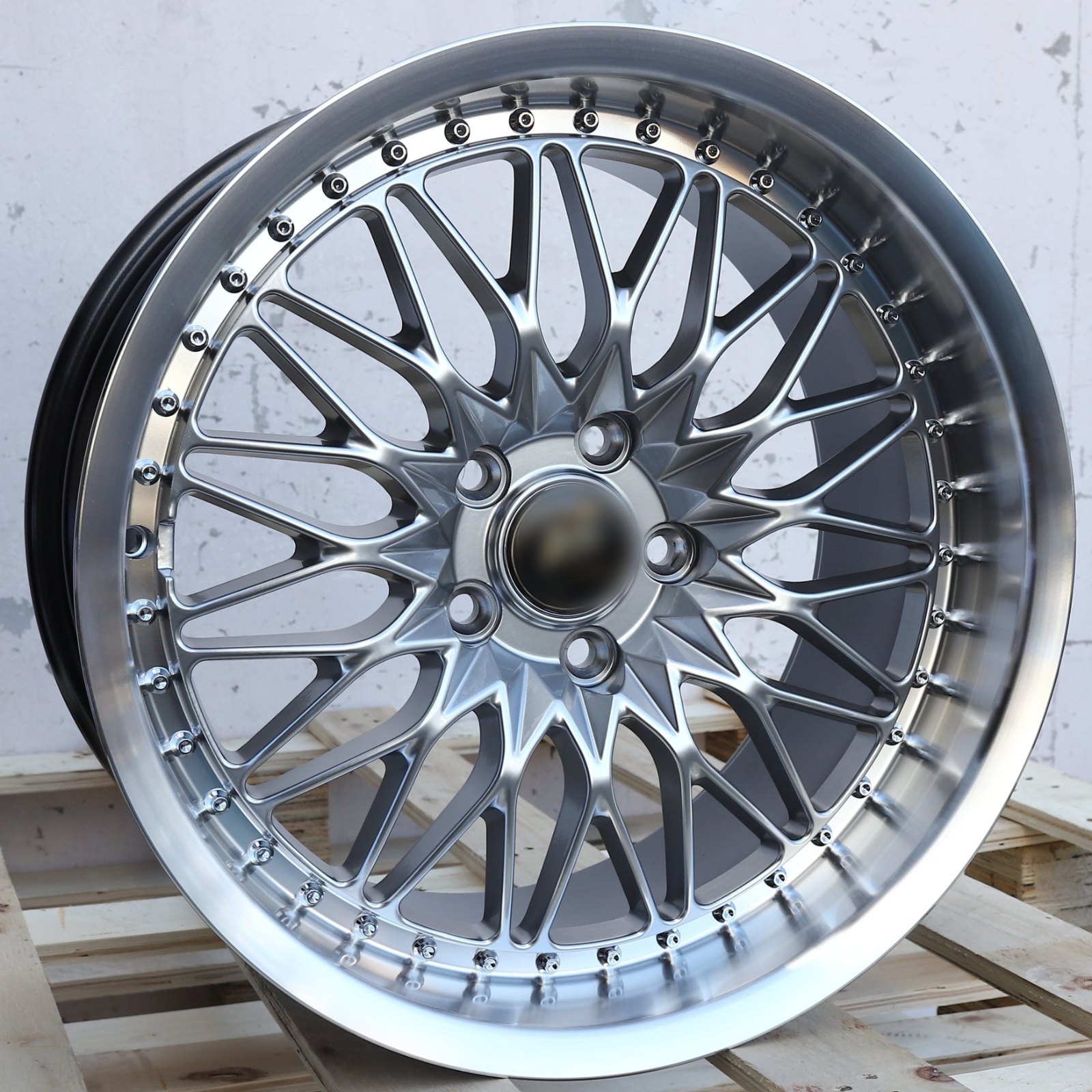 WKS-1 | Work VS-XV Style Wheels | Hyper Black Machined Lip — photo 1