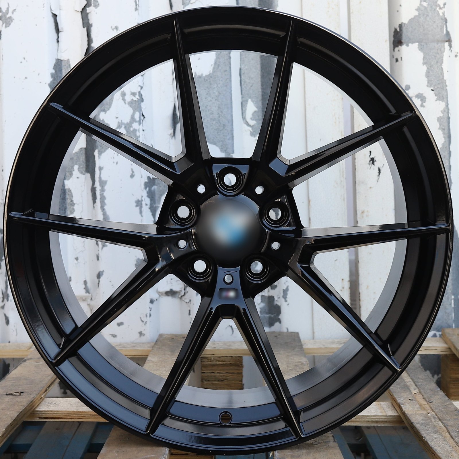 MS02 | 763M Style Wheels Fits BMW | Matte Black — photo 1