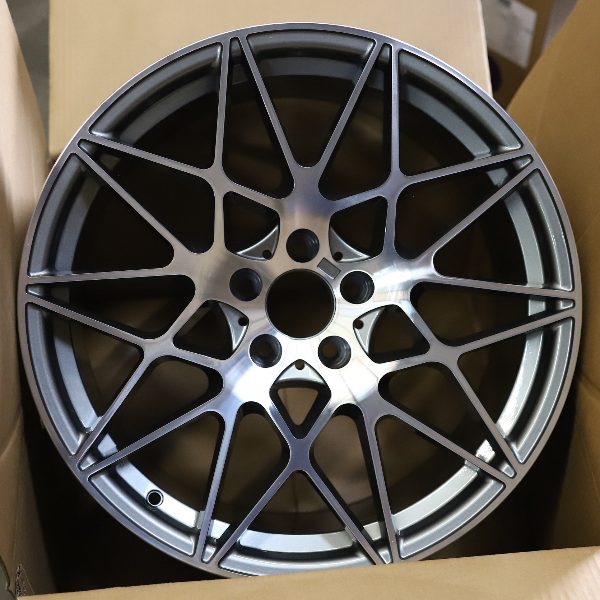 MS10 | 666M Style Wheels Fits BMW | Grey Machined Face