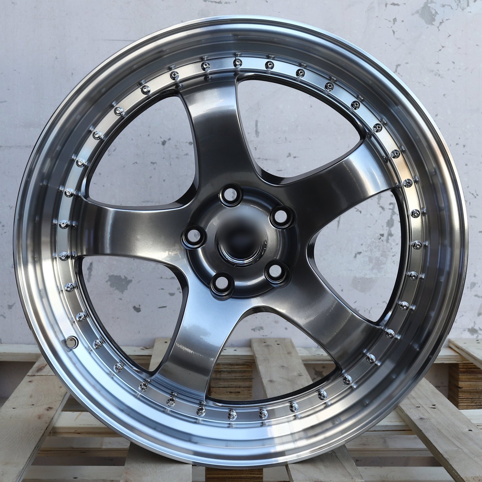 WKS-2 | Work Meister Style Wheels | Hyper Black Machined Lip — photo 1