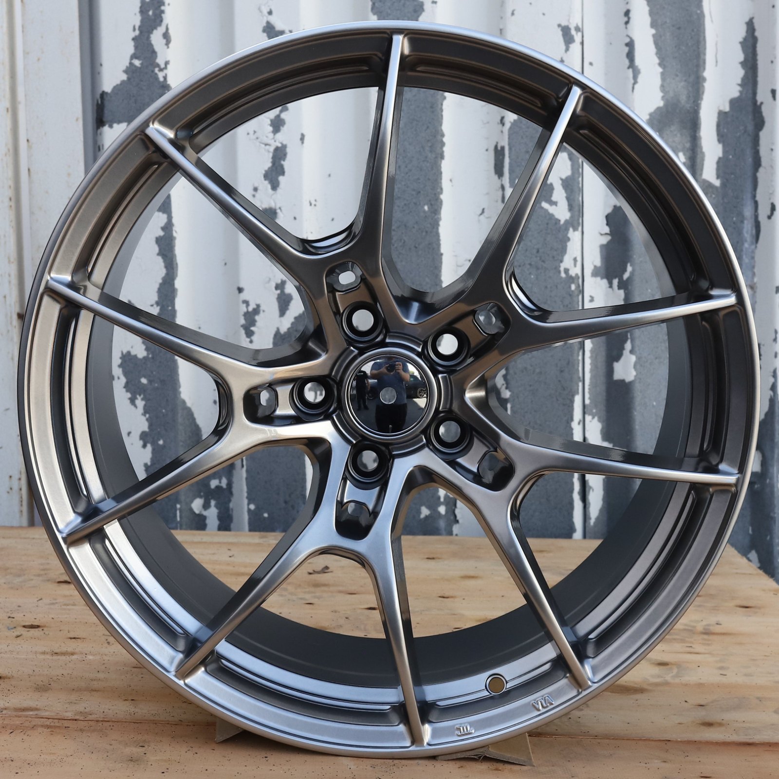 RA-2 Wheels | Silver | 19x8.5 ET38 5x112 — photo 1